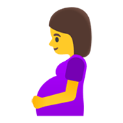 🤰 Emoji Mujer Embarazada en Google Android 12.0.