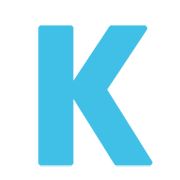 Emoji 🇰 Lettera simbolo indicatore regionale K su Google Android 12.0.