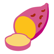 🍠 Emoji geröstete Süßkartoffel Google Android 12.0.