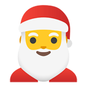 🎅 Emoji Papá Noel en Google Android 12.0.