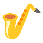 🎷 Emoji Saxofone na Google Android 12.0.
