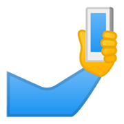 Emoji 🤳 Selfie su Google Android 12.0.