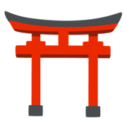 Emoji ⛩️ Santuario Shintoista su Google Android 12.0.