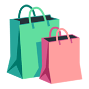 Émoji 🛍️ Sacs De Shopping sur Google Android 12.0.
