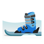 Émoji 🎿 Ski sur Google Android 12.0.