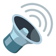 🔊 Emoji Lautsprecher mit hoher Lautstärke Google Android 12.0.
