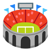 Émoji 🏟️ Stade sur Google Android 12.0.