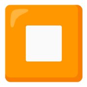 Emoji ⏹️ Pulsante Stop su Google Android 12.0.