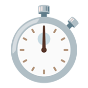 Emoji ⏱️ Cronometro su Google Android 12.0.