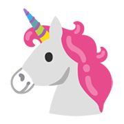Emoji 🦄 Unicorno su Google Android 12.0.