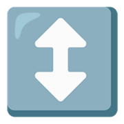 Emoji ↕️ Freccia Su-giù su Google Android 12.0.