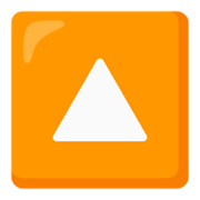 🔼 Emoji Triángulo Hacia Arriba en Google Android 12.0.