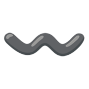 Emoji 〰️ Trattino Ondulato su Google Android 12.0.