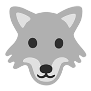 Émoji 🐺 Loup sur Google Android 12.0.