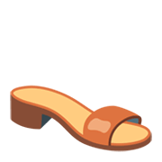 Émoji 👡 Sandale De Femme sur Google Android 12.0.