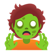 Emoji 🧟 Zombie su Google Android 12.0.