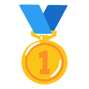🥇 Emoji Medalla De Oro en Google Android 12L.