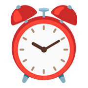 ⏰ Emoji Reloj Despertador en Google Android 12L.