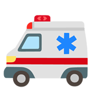 🚑 Emoji Ambulancia en Google Android 12L.