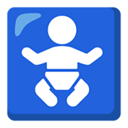 Émoji 🚼 Symbole Bébé sur Google Android 12L.