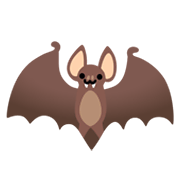 🦇 Emoji Morcego na Google Android 12L.