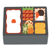 Émoji 🍱 Boîte Déjeuner sur Google Android 12L.