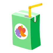 🧃 Emoji Suco De Caixa na Google Android 12L.