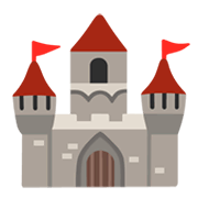 🏰 Emoji Castillo Europeo en Google Android 12L.