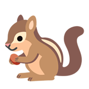 🐿️ Emoji Streifenhörnchen Google Android 12L.