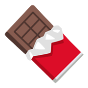 🍫 Emoji Tableta De Chocolate en Google Android 12L.