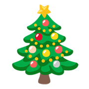 🎄 Emoji árbol De Navidad en Google Android 12L.