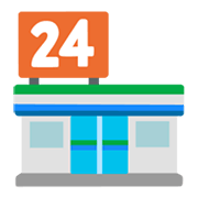 🏪 Emoji Tienda 24 Horas en Google Android 12L.