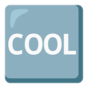 Emoji 🆒 Pulsante COOL su Google Android 12L.