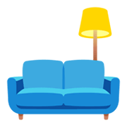 🛋️ Emoji Sofá E Luminária na Google Android 12L.
