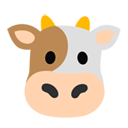 Émoji 🐮 Tête De Vache sur Google Android 12L.
