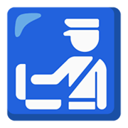 Emoji 🛃 Simbolo Della Dogana su Google Android 12L.