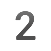 Émoji 2️ Chiffre deux sur Google Android 12L.