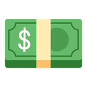 Emoji 💵 Banconota Dollaro su Google Android 12L.