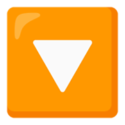 🔽 Emoji Triángulo Hacia Abajo en Google Android 12L.