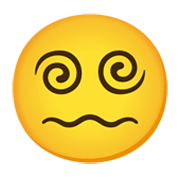 Emoji 😵‍💫 Faccia Con Occhi A Spirale su Google Android 12L.