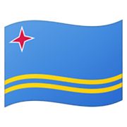 🇦🇼 Emoji Bandera: Aruba en Google Android 12L.
