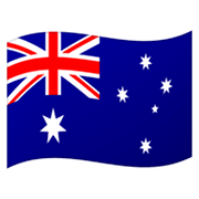 🇦🇺 Emoji Bandera: Australia en Google Android 12L.