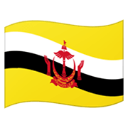 🇧🇳 Emoji Bandera: Brunéi en Google Android 12L.