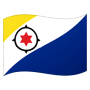 🇧🇶 Emoji Bandera: Caribe Neerlandés en Google Android 12L.