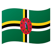 🇩🇲 Emoji Bandera: Dominica en Google Android 12L.
