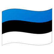 🇪🇪 Emoji Bandera: Estonia en Google Android 12L.