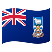 Emoji 🇫🇰 Bandiera: Isole Falkland su Google Android 12L.