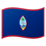 🇬🇺 Emoji Bandera: Guam en Google Android 12L.