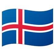 🇮🇸 Emoji Bandera: Islandia en Google Android 12L.