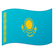 🇰🇿 Emoji Bandera: Kazajistán en Google Android 12L.